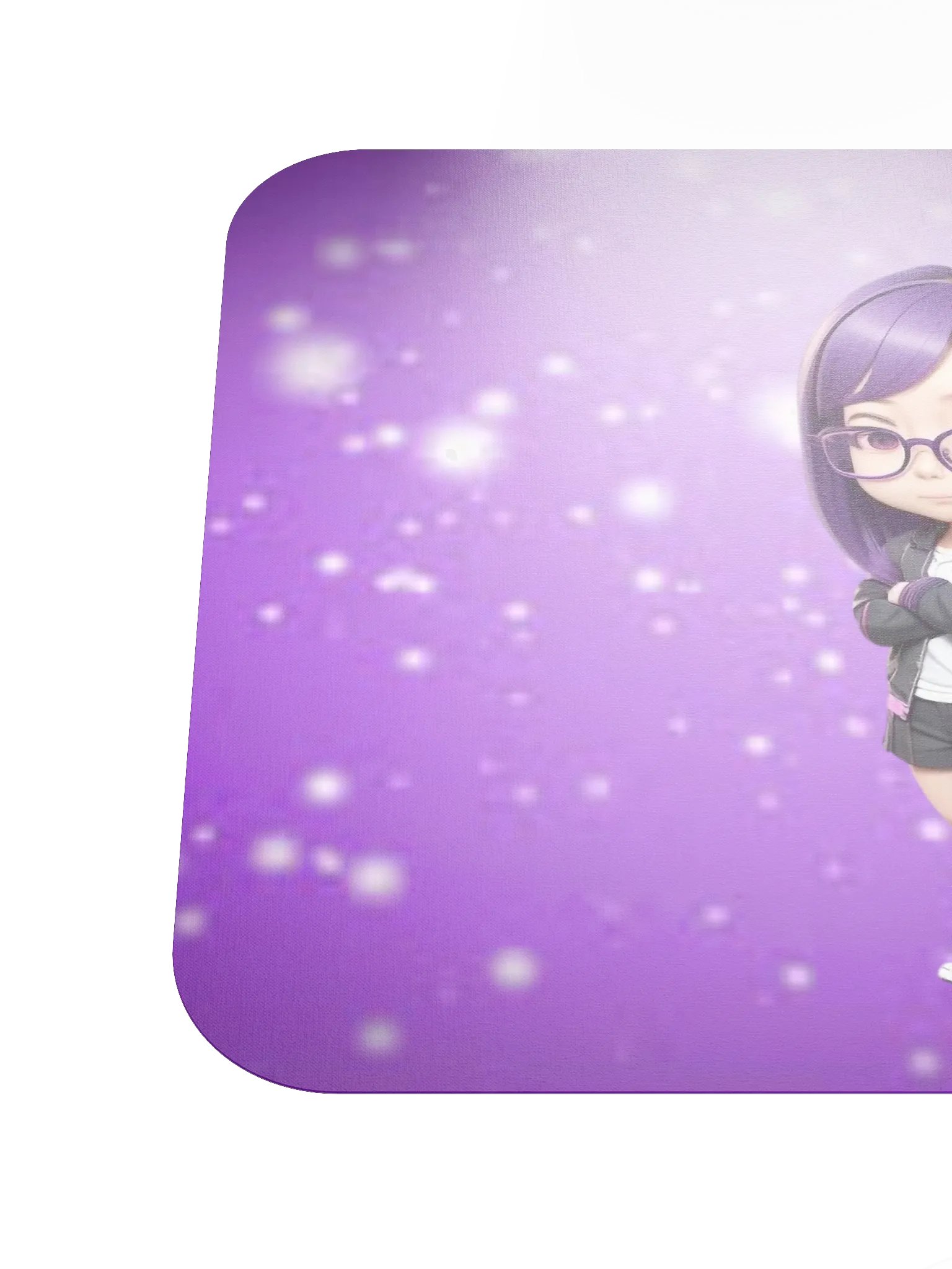 (Purple CHIBI) K Classic Mouse Pad product image (6)