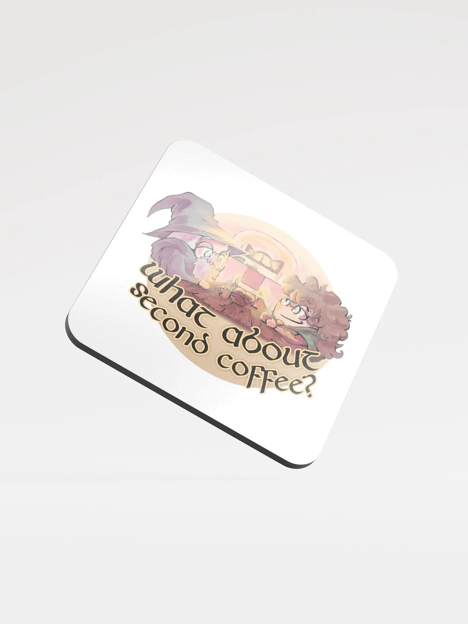 What About Second Coffee? Coasters product image (1)