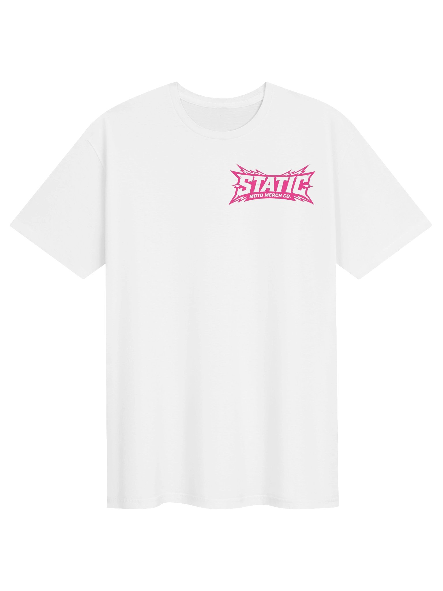 mens pink logo t shirt product image (1)