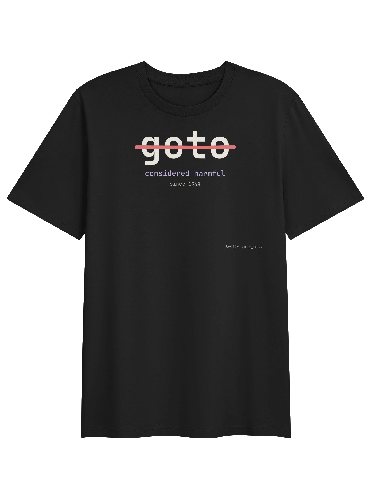 goto, considered harmful tee product image (1)