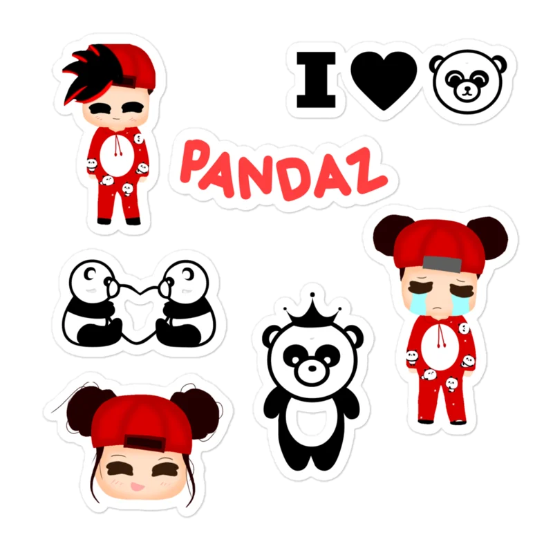PandazPlay Sticker Sheet product image (1)