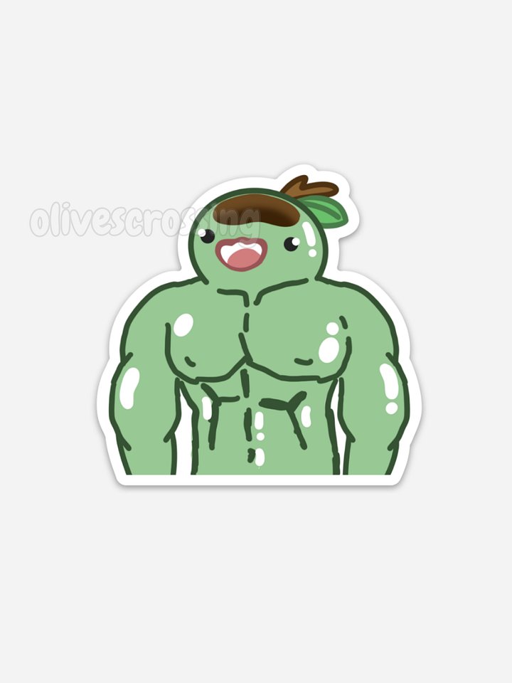 olivesjarBuff Sticker product image (1)