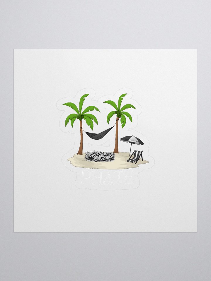 Phate Beach Sticker product image (1)