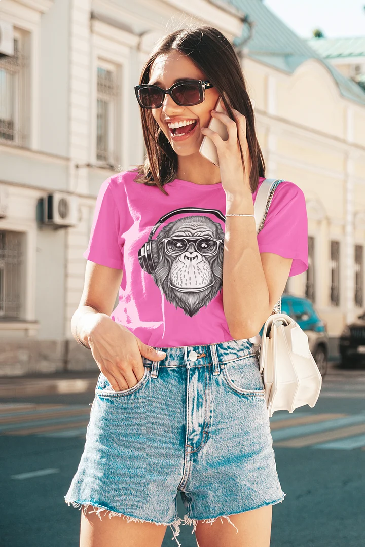 Monkey Business Womans T Shirt (Ziggy Chimp) product image (1)