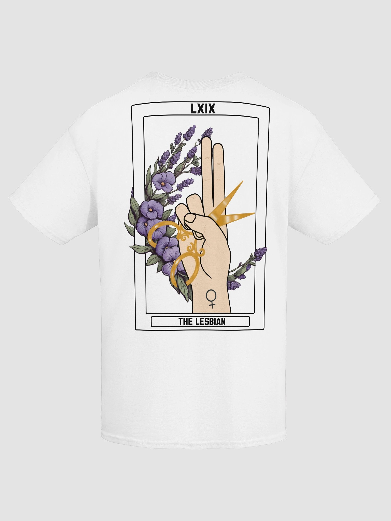 "The Lesbian" Tarot Card - T-Shirt product image (1)