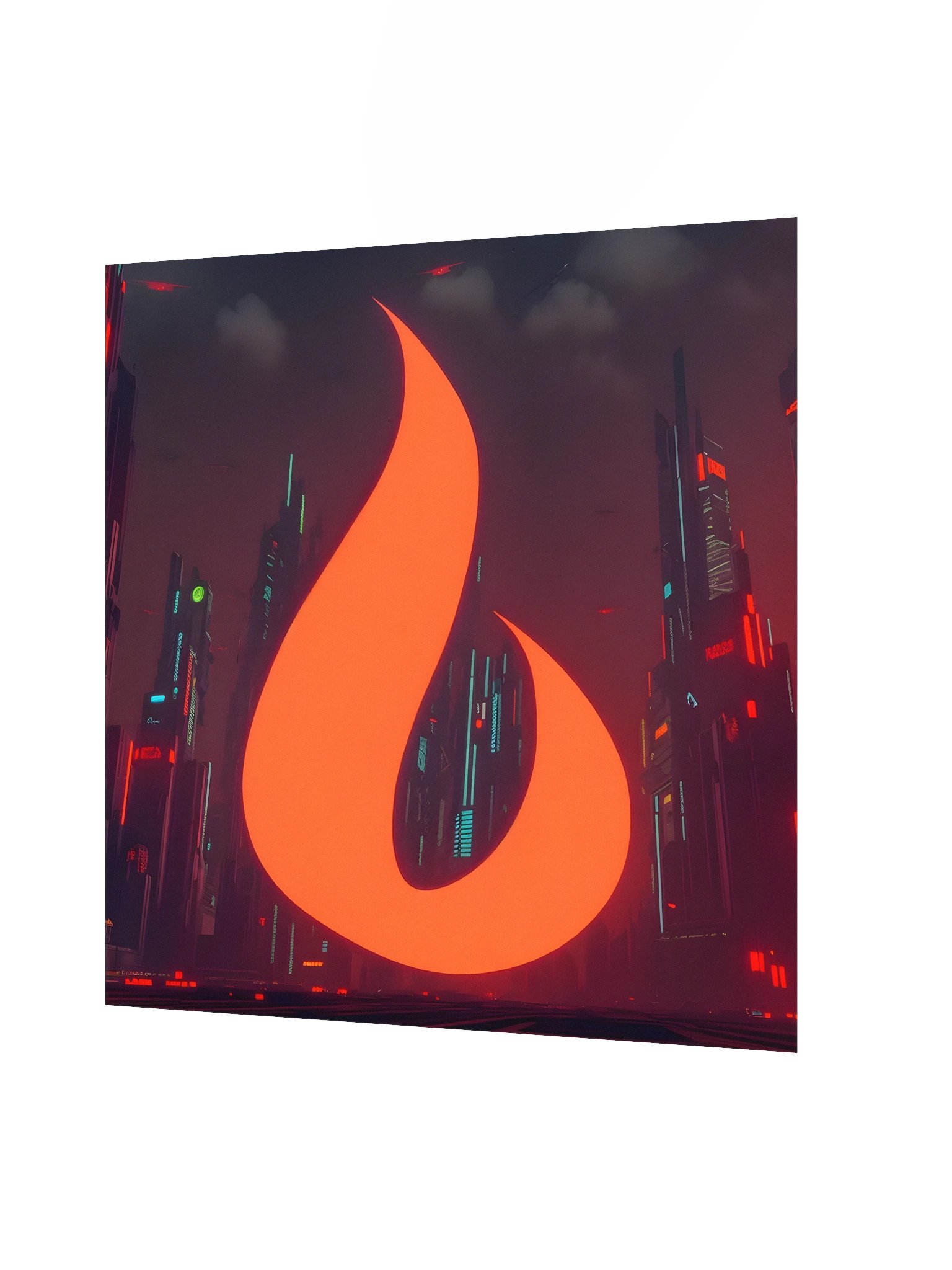 "Dystopian Burn" Poster product image (2)