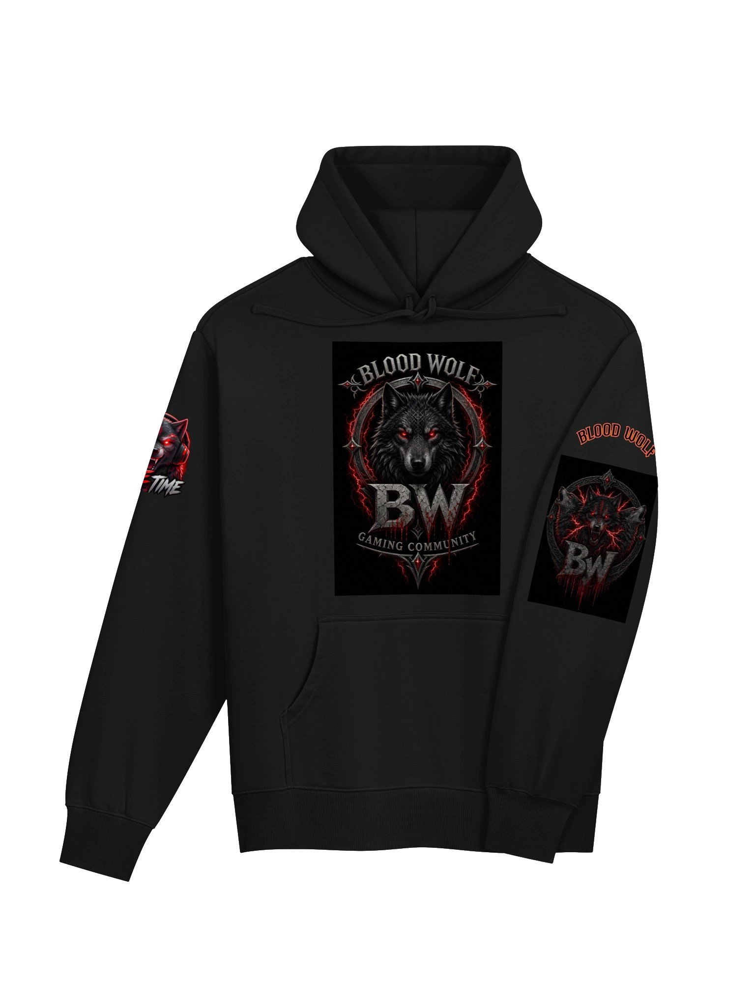 Blood Wolf Gaming Hoodie product image (16)