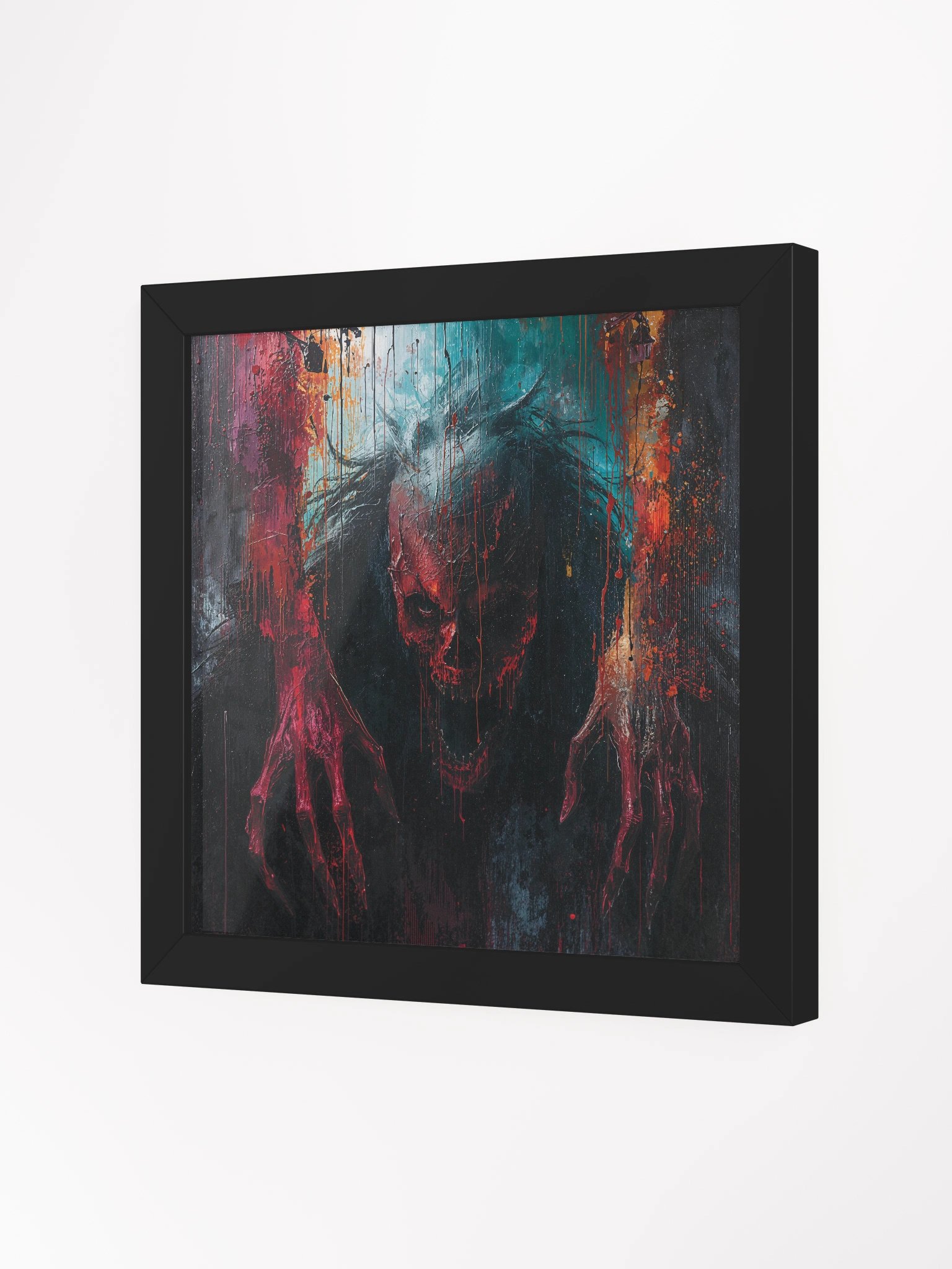 Crawling from the Canvas Framed Print product image (6)