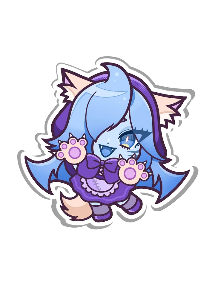 Sharky Riding Hood Sticker product image (1)