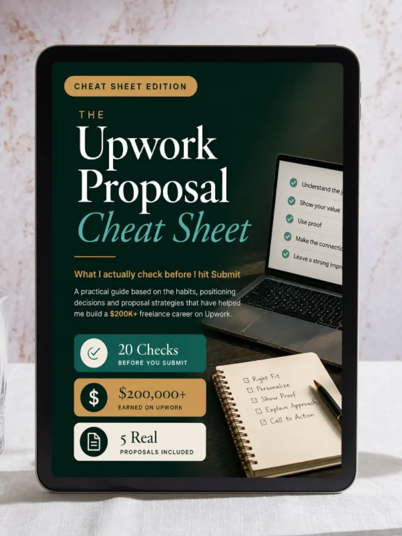 Upwork Proposal Cheatsheet product image (1)