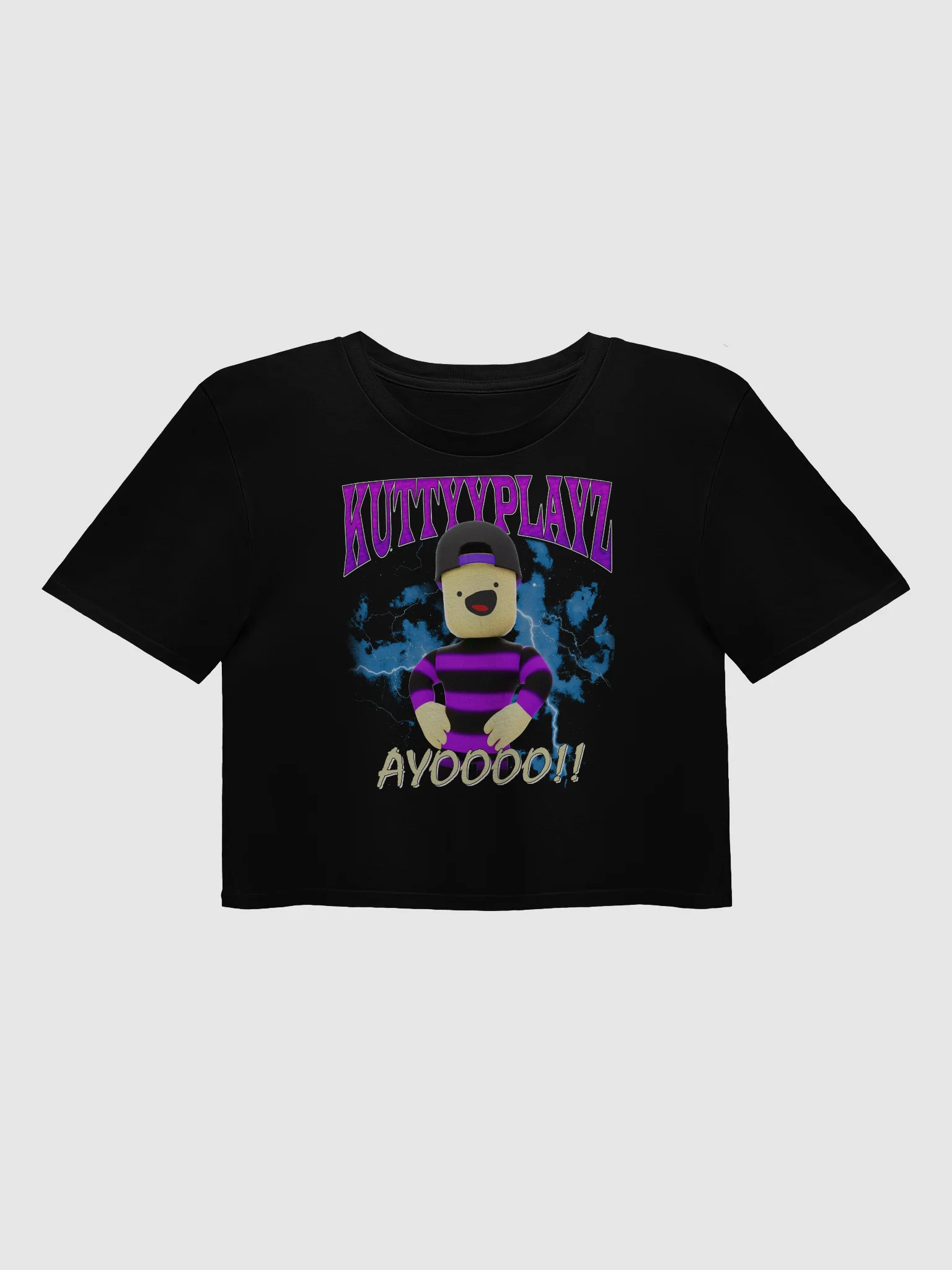 Women's KuttyPlayz Vintage CropTop product image (1)