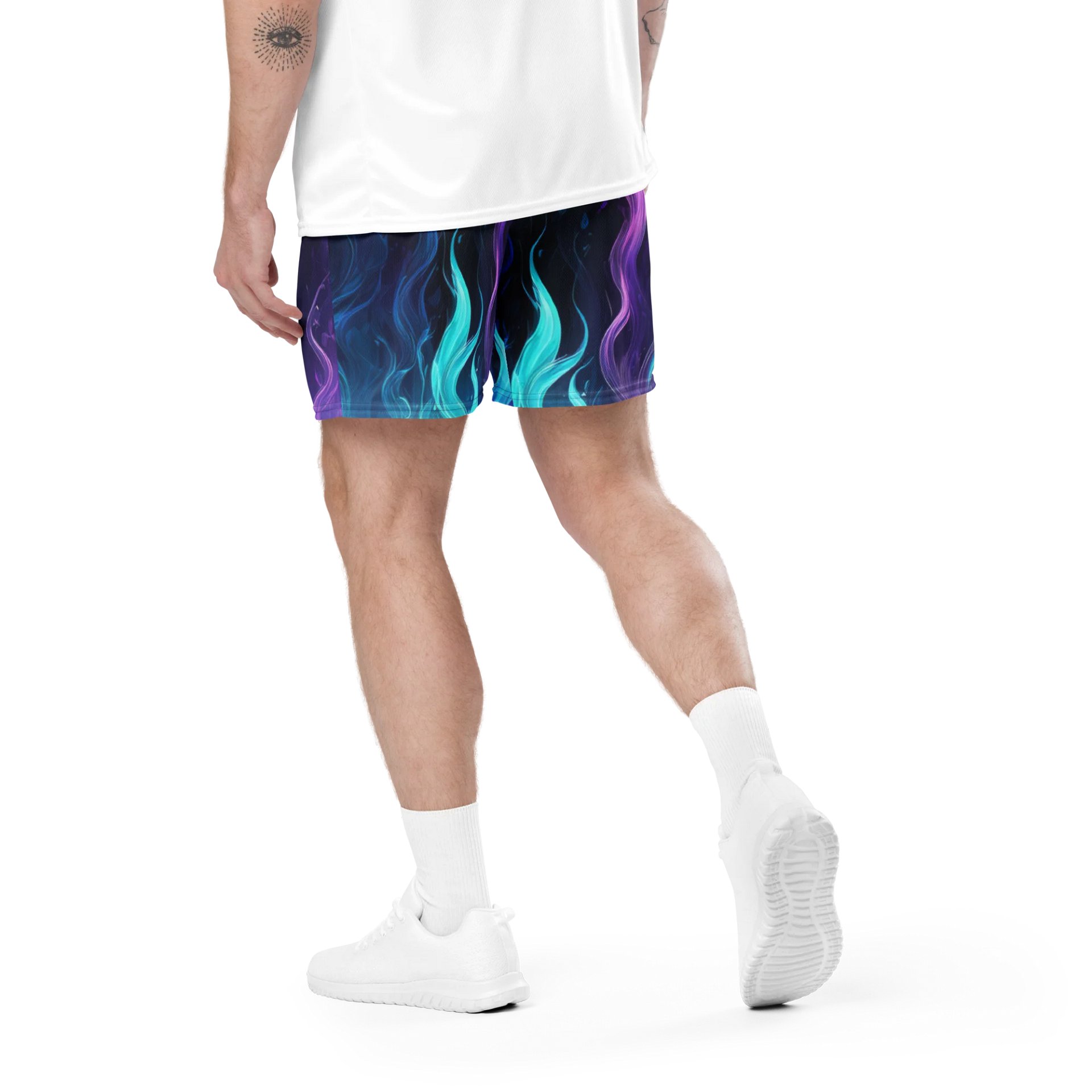 Up in Flames Athletic Shorts product image (4)