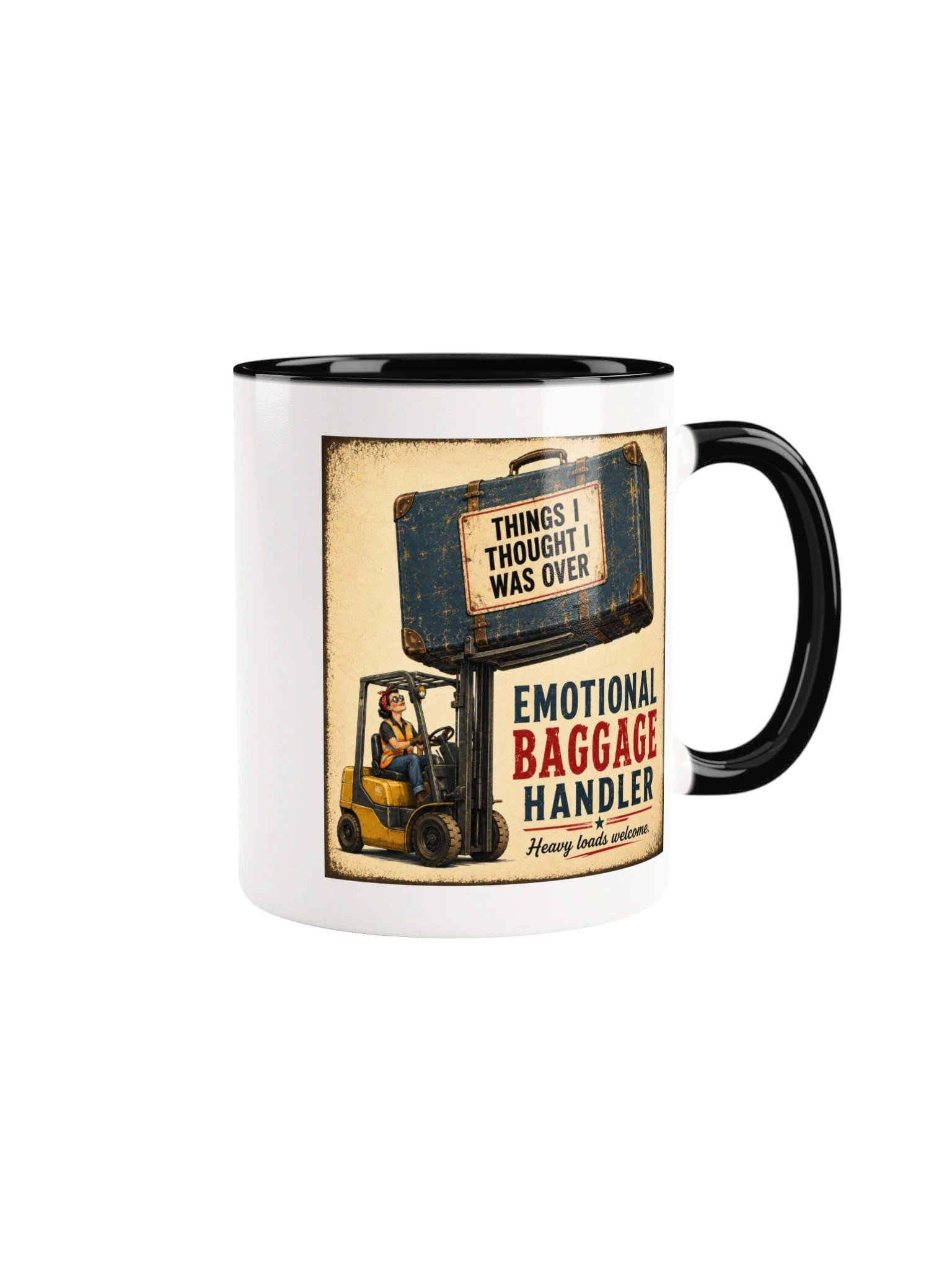 Things I Thought I Was Over | Emotional Baggage Handler Ceramic Mug product image (2)
