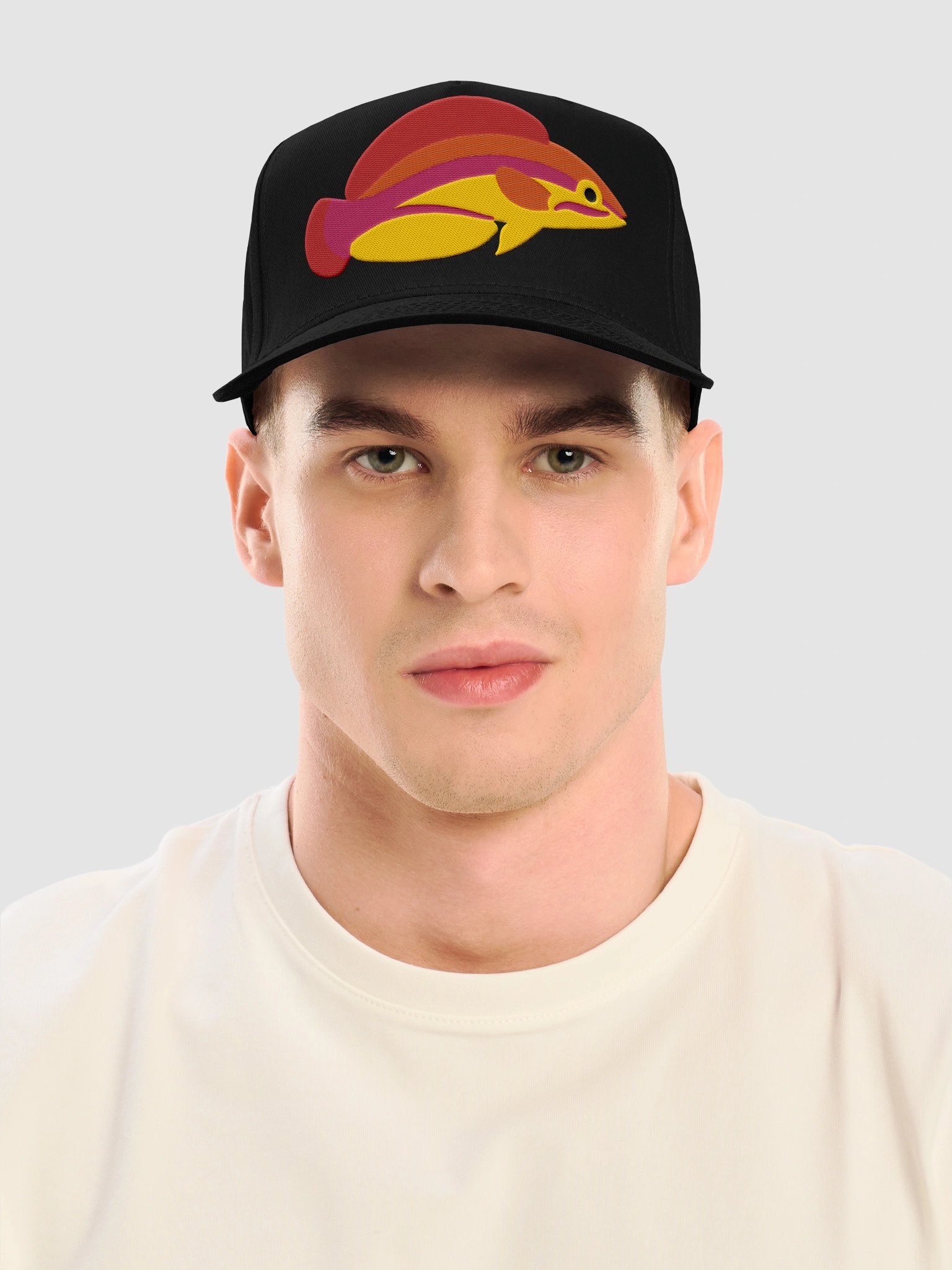 Flame Wrasse Mid-Profile Baseball Cap (Embroidered) for Reef and Marine Aquarium Lovers product image (2)