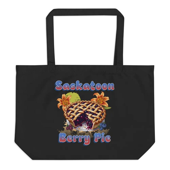 Saskatoon Berry Pie Organic Tote Bag product image (1)