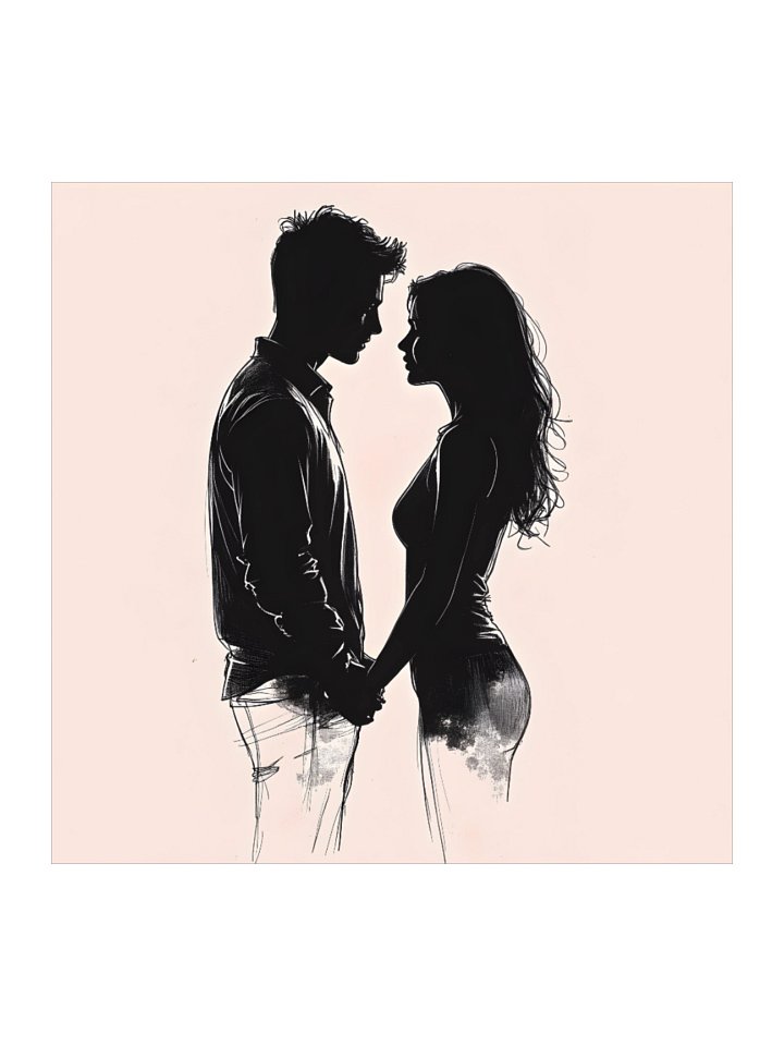 Ethereal Embrace Kiss Cut Stickers product image (3)
