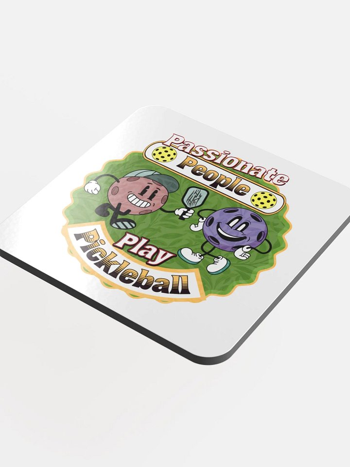Passionate People Play Pickleball Coasters product image (1)
