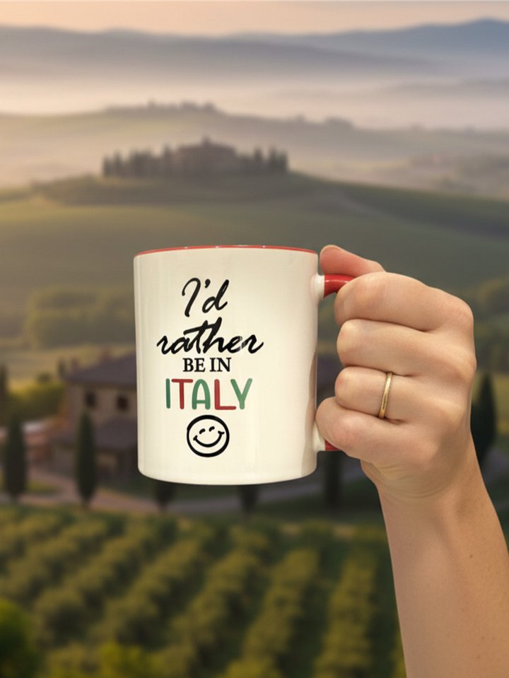 I'd Rather Be in Italy Mug (100% Ceramic) product image (2)