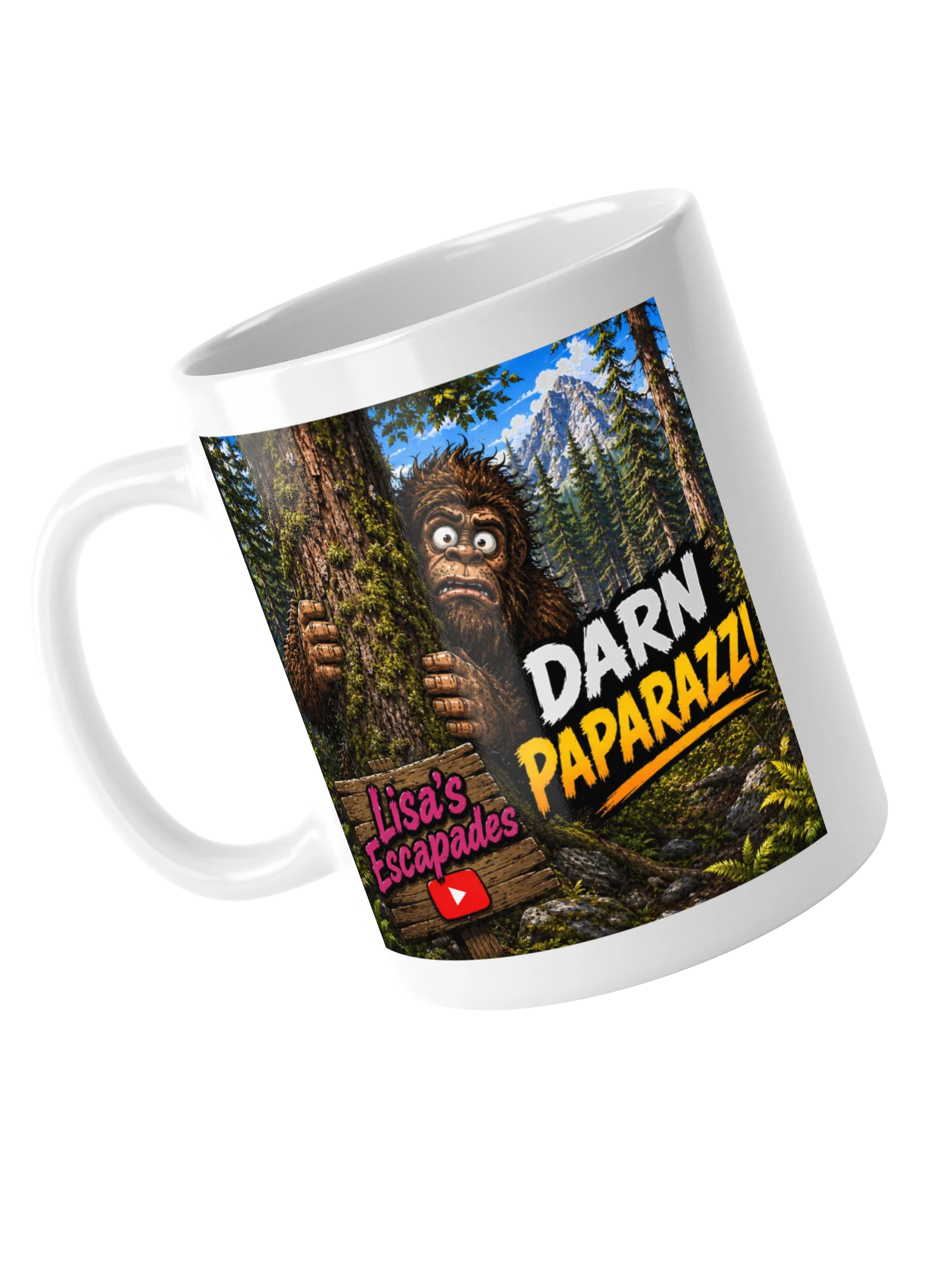 Trending Darn Paparazzi Bigfoot Mug product image (5)