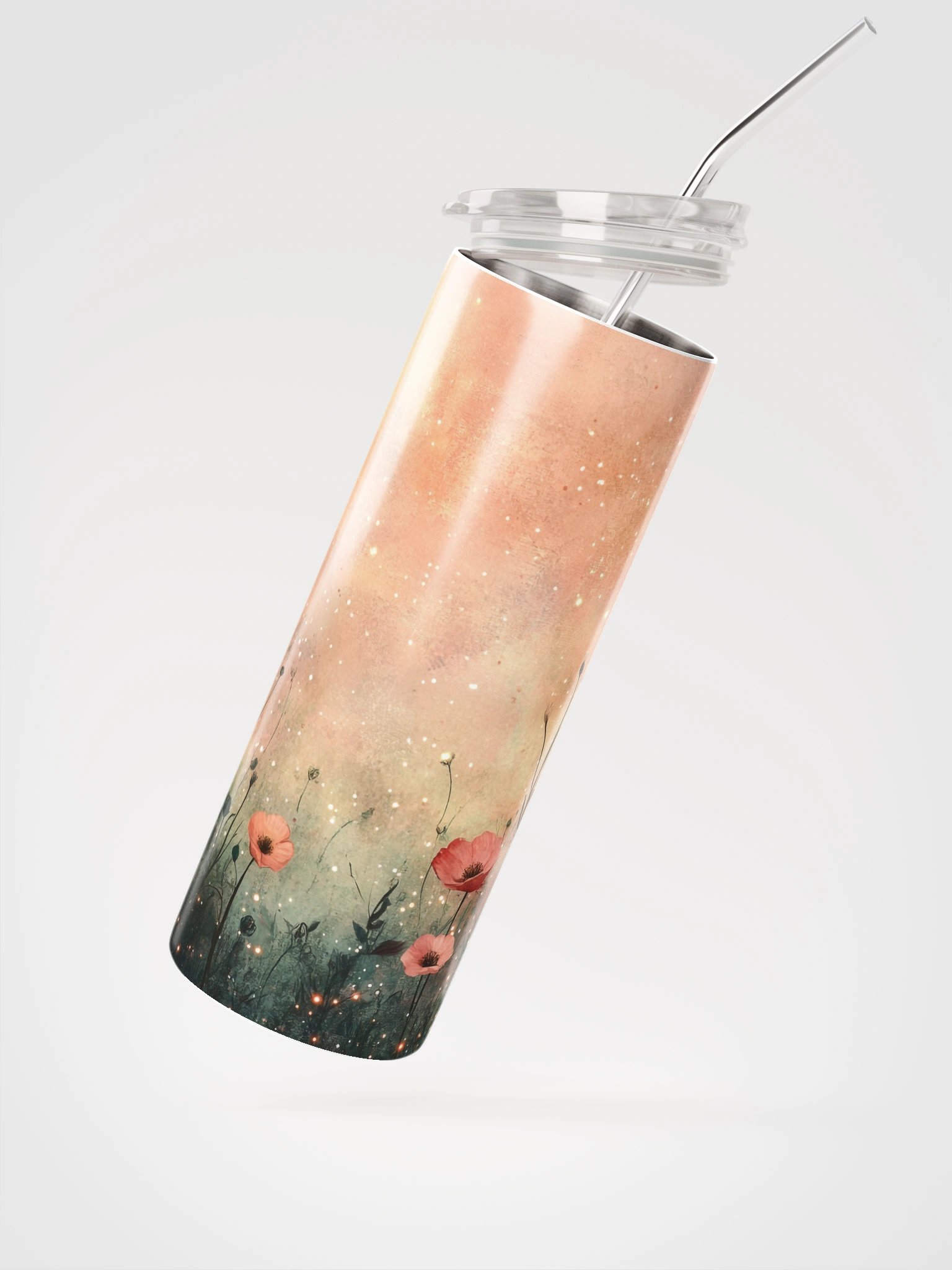 Glitter Meadow Stainless Steel Tumbler product image (2)