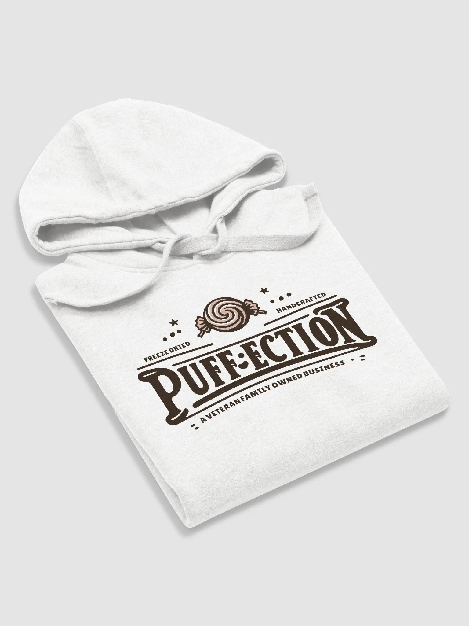 Puffection White Hoodie product image (5)