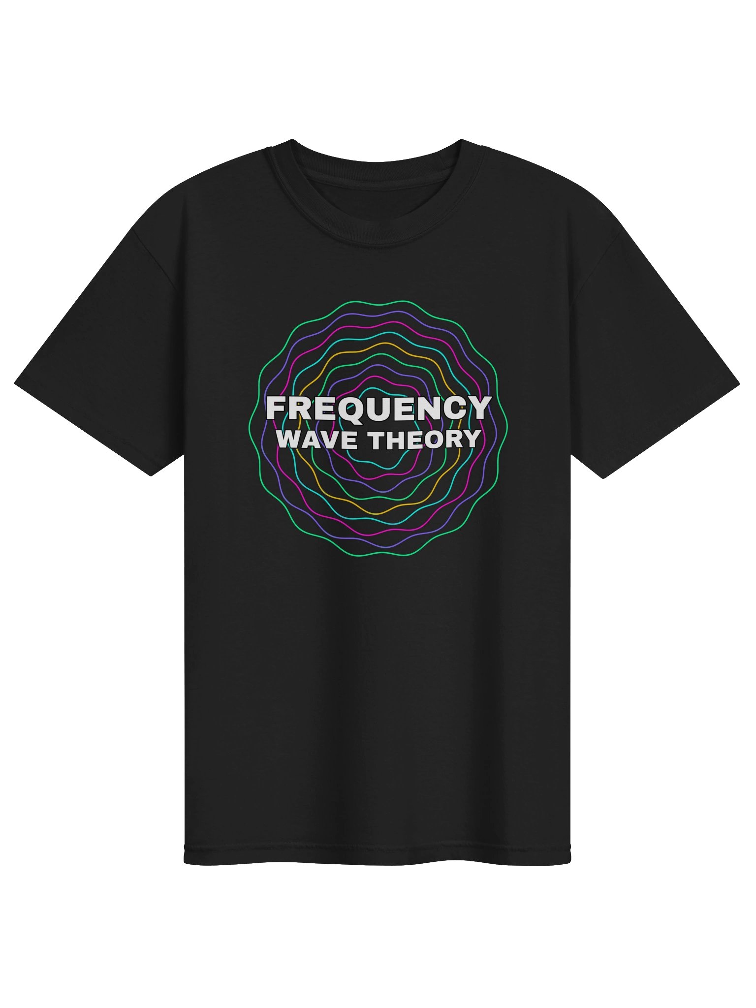 Frequency Wave Theory Tee product image (1)
