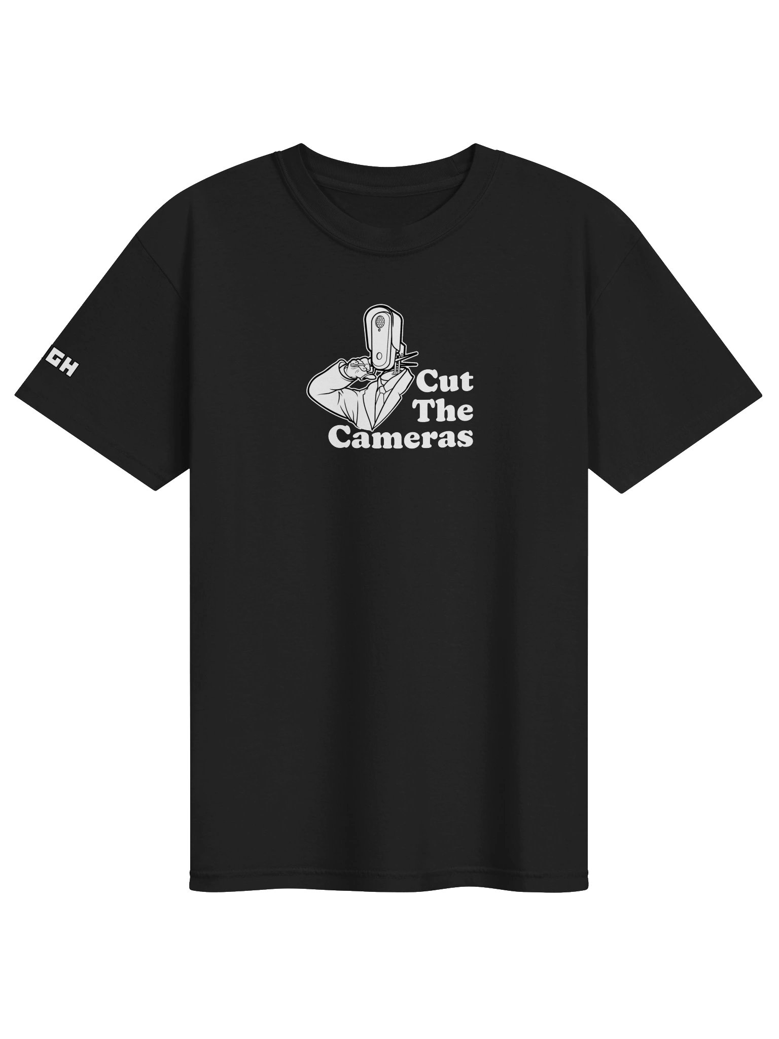 Cut the Cameras Tee (Dark) product image (4)