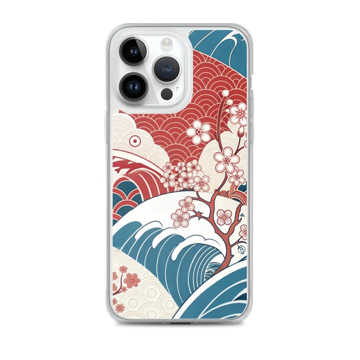 Sakura Wave MagSafe® iPhone® Case product image (2)