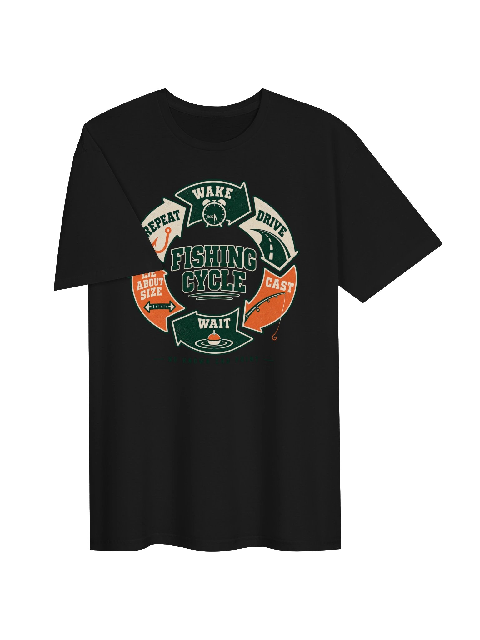 The Fishing Cycle T-Shirt product image (13)