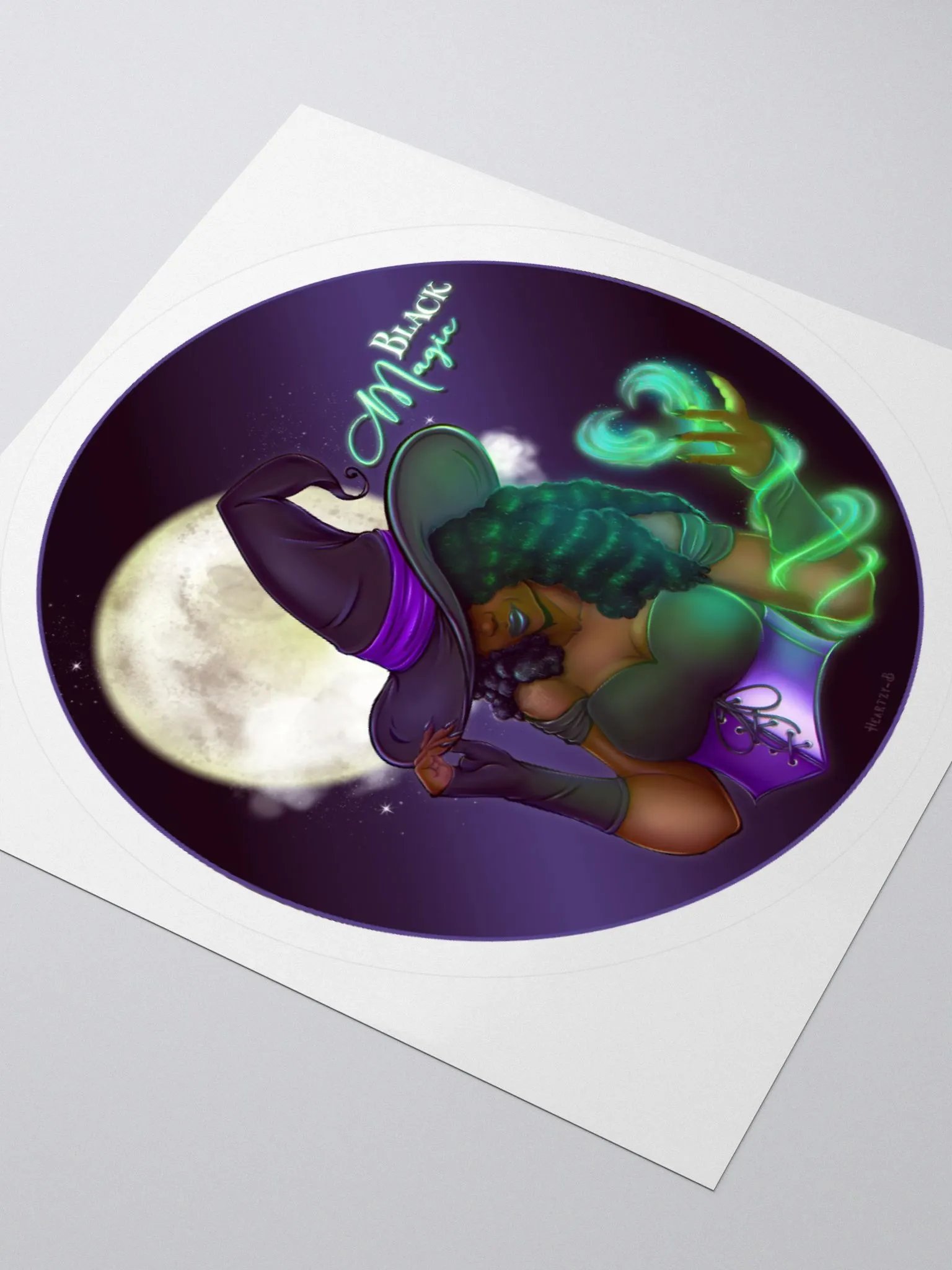 "Black Magic" Sticker product image (3)