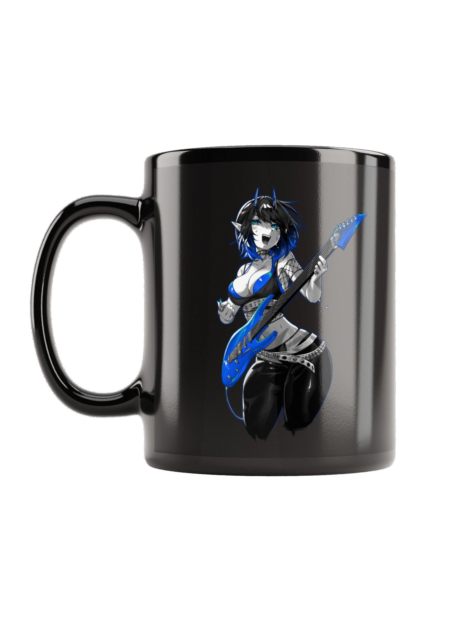 Troble Showtime Black Glossy Mug product image (1)