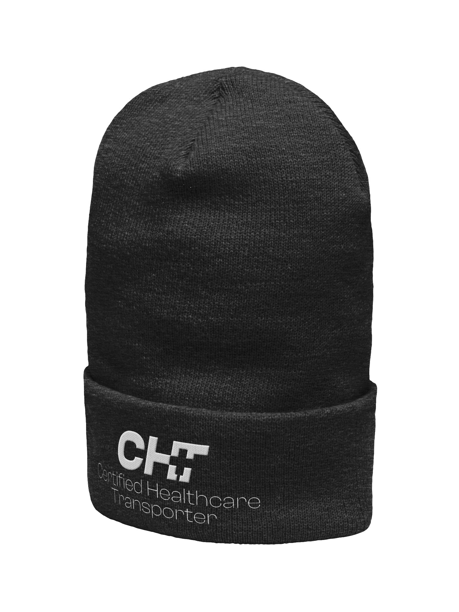 CHT Cuffed Beanie - Charcoal product image (2)