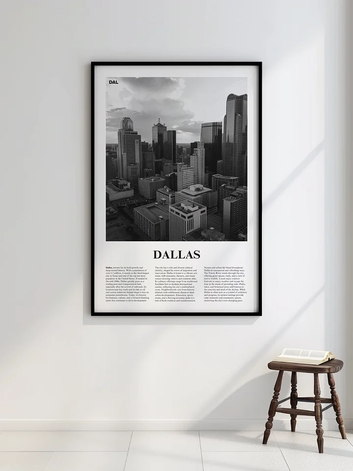 Dallas 02 Newspaper Poster product image (2)