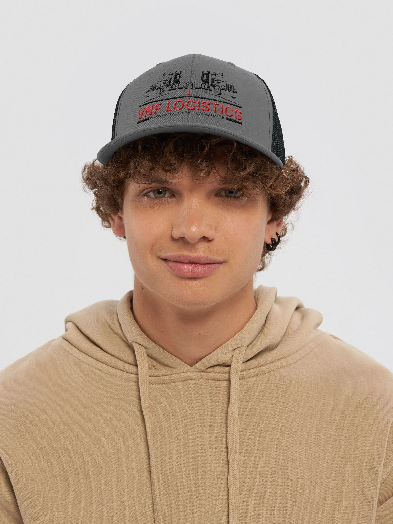 VNF LOGISTICS Snapback Trucker Hat product image (23)