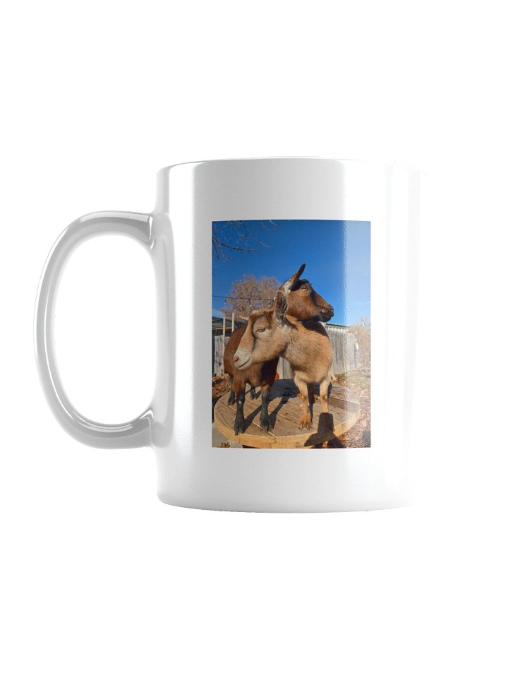 "I walked a goat and I liked it" mug with Rosie & Cookie Dough product image (2)