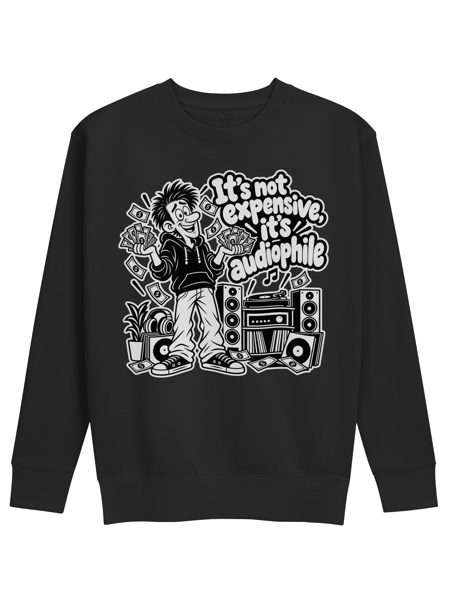 It's Not Expensive It's Audiophile - Long Sleeve T-shirt product image (1)