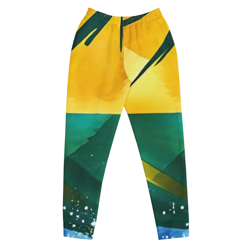 SVG Vintage Sport Diplomat Print - Caribbean Apples | Women's Joggers product image (8)