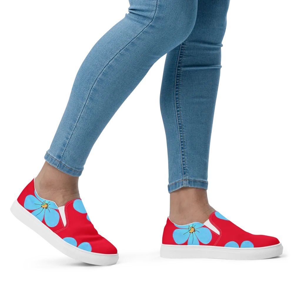 Blossom Bliss Women's Slip-Ons product image (3)