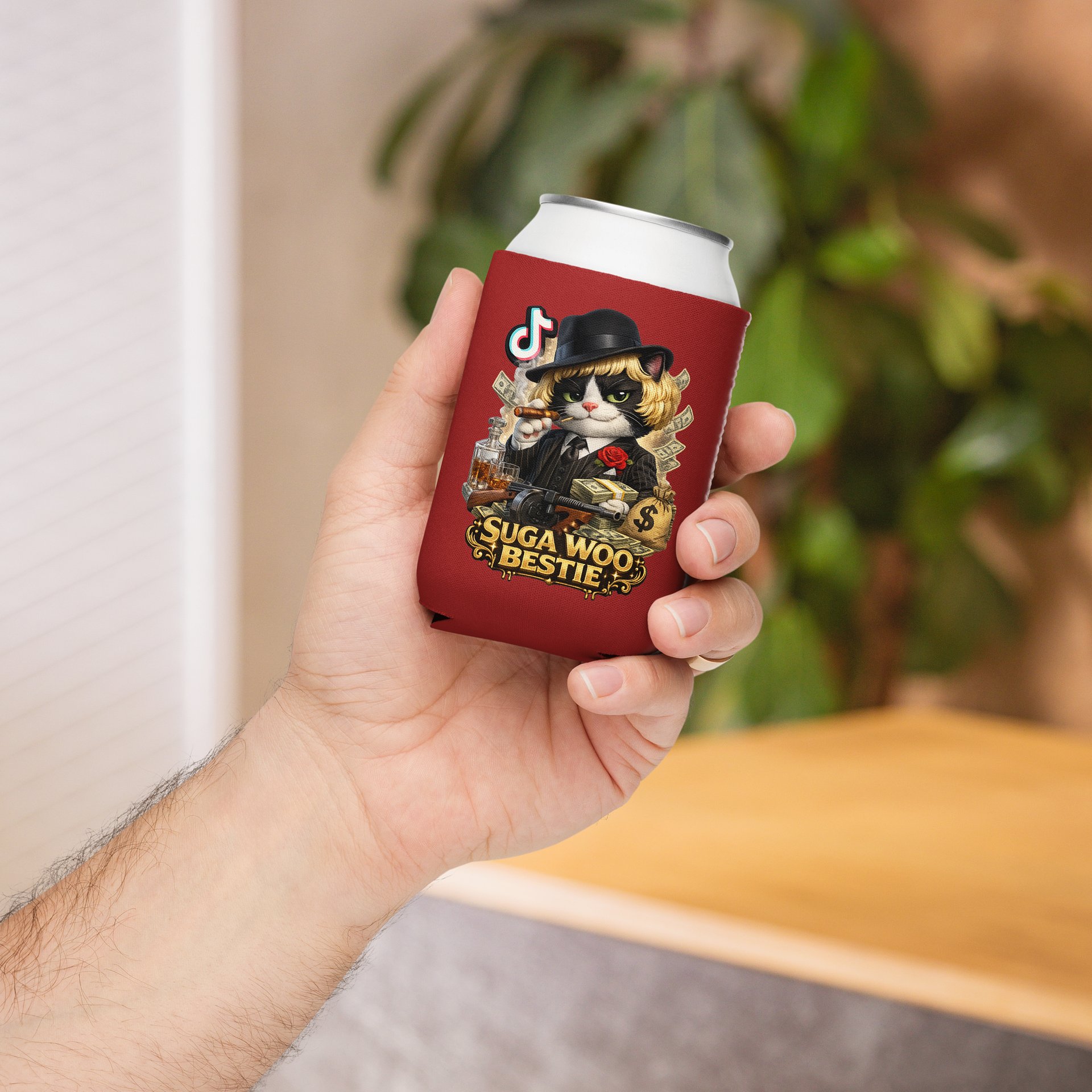 ''Suga Woo Bestie Mafia'' Coozie Can Cooler product image (10)