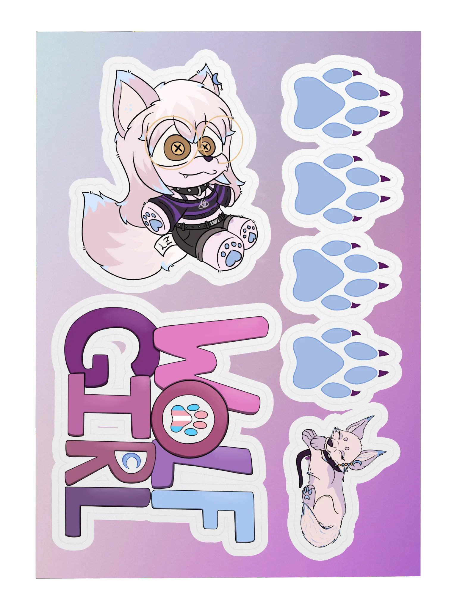Alice Lunazera Sticker Sheet product image (4)