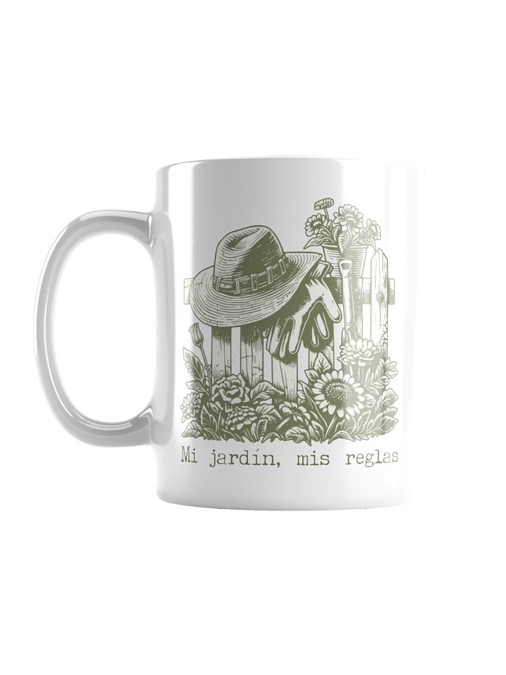 Taza Mi Jardín Mis Reglas | Taza Original para Jardinera | Regalo Divertido para Amantes del Jardín product image (1)