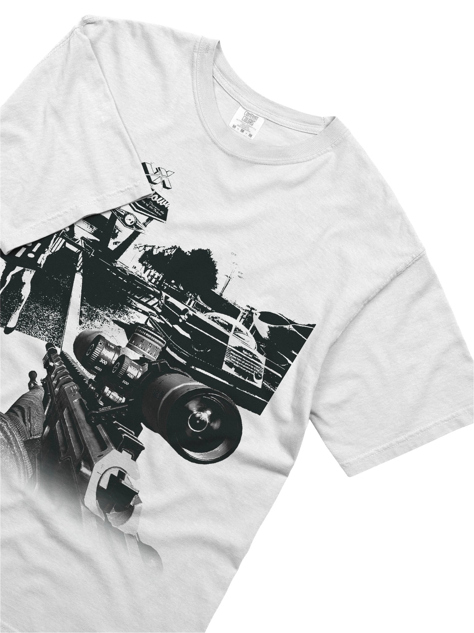 'NUKETOWN 2025' T-Shirt (White) product image (3)