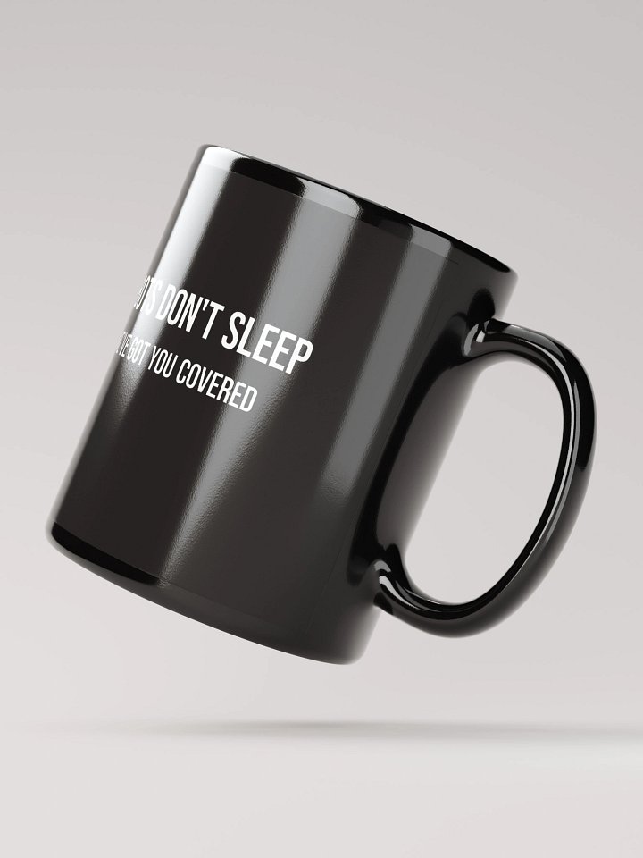 Robots Don't Sleep: Geometric Harmony Mug product image (3)