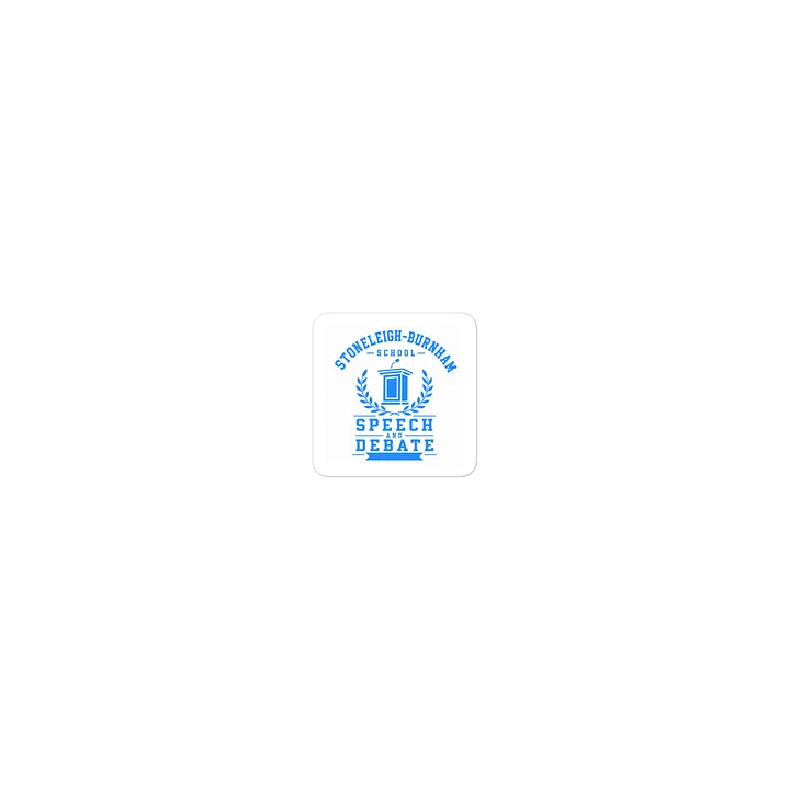 Stoneleigh-Burnham Speech & Debate Emblem Sticker product image (1)