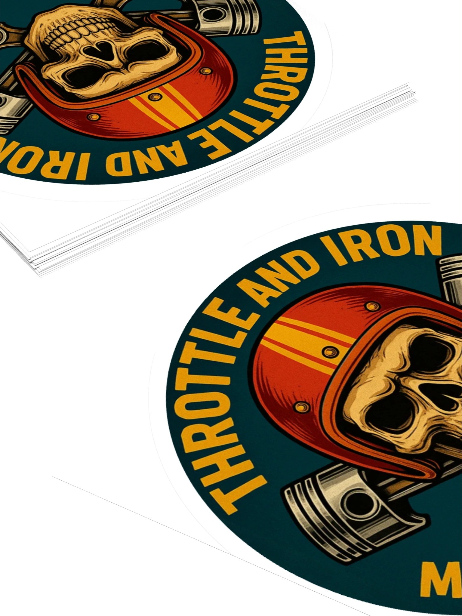 Throttle and Iron Motorcycle Podcast Stickers product image (11)