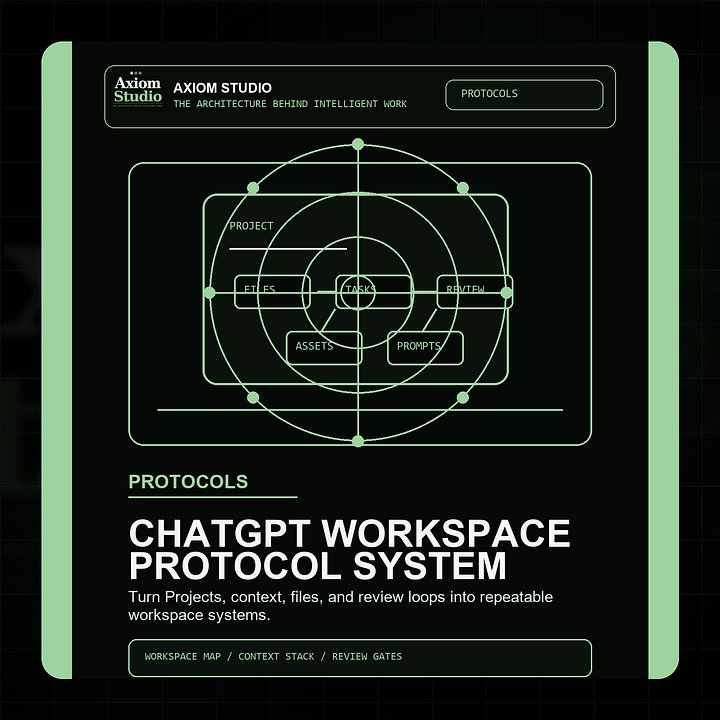 Axiom ChatGPT Workspace Protocol System product image (1)