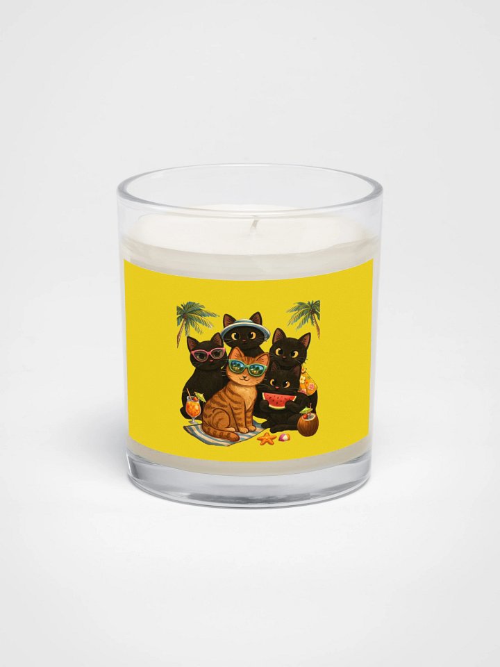Cat brigade summer Soy Wax Candle product image (1)