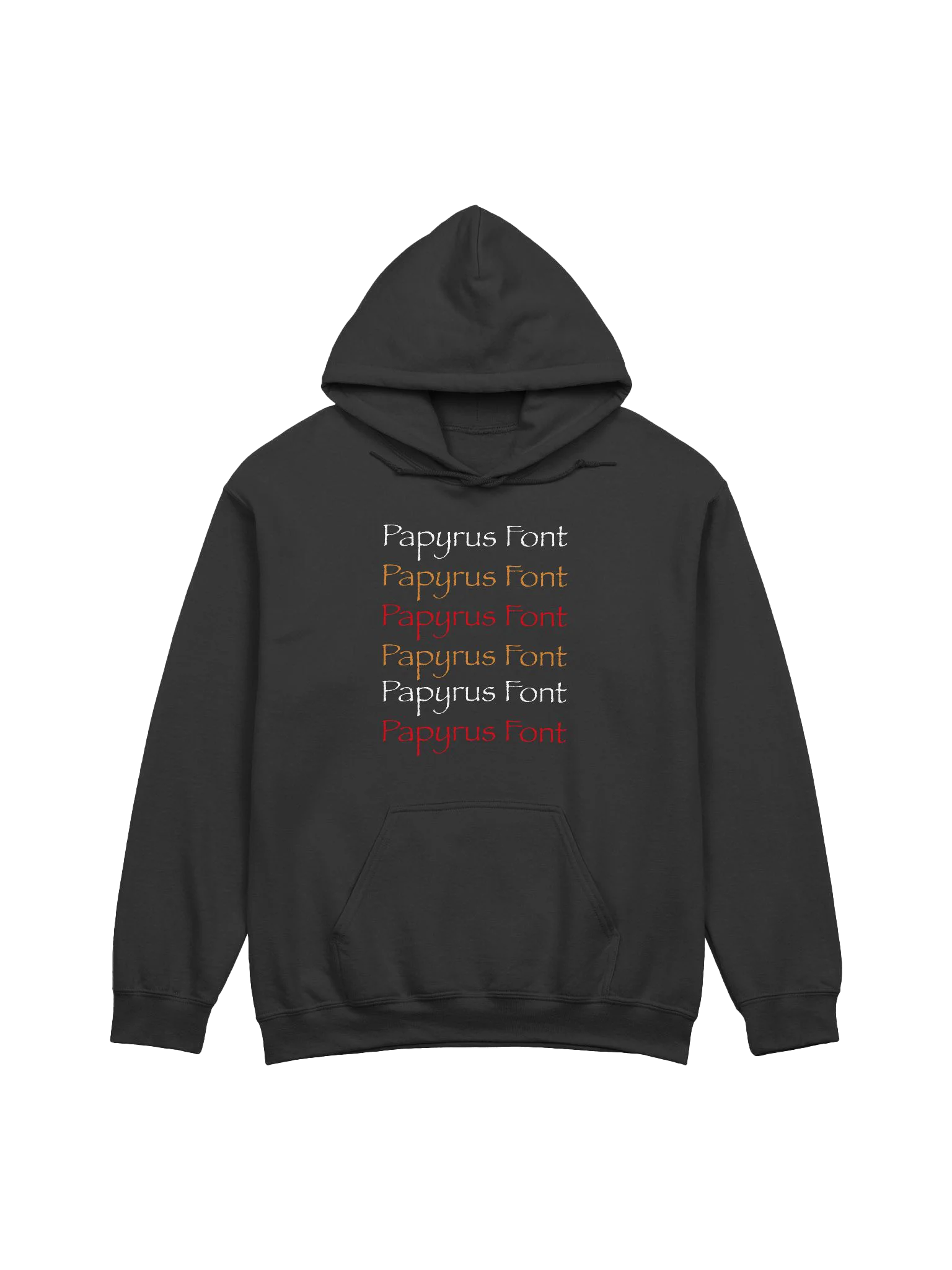 Papyrus Font Hoodie product image (1)