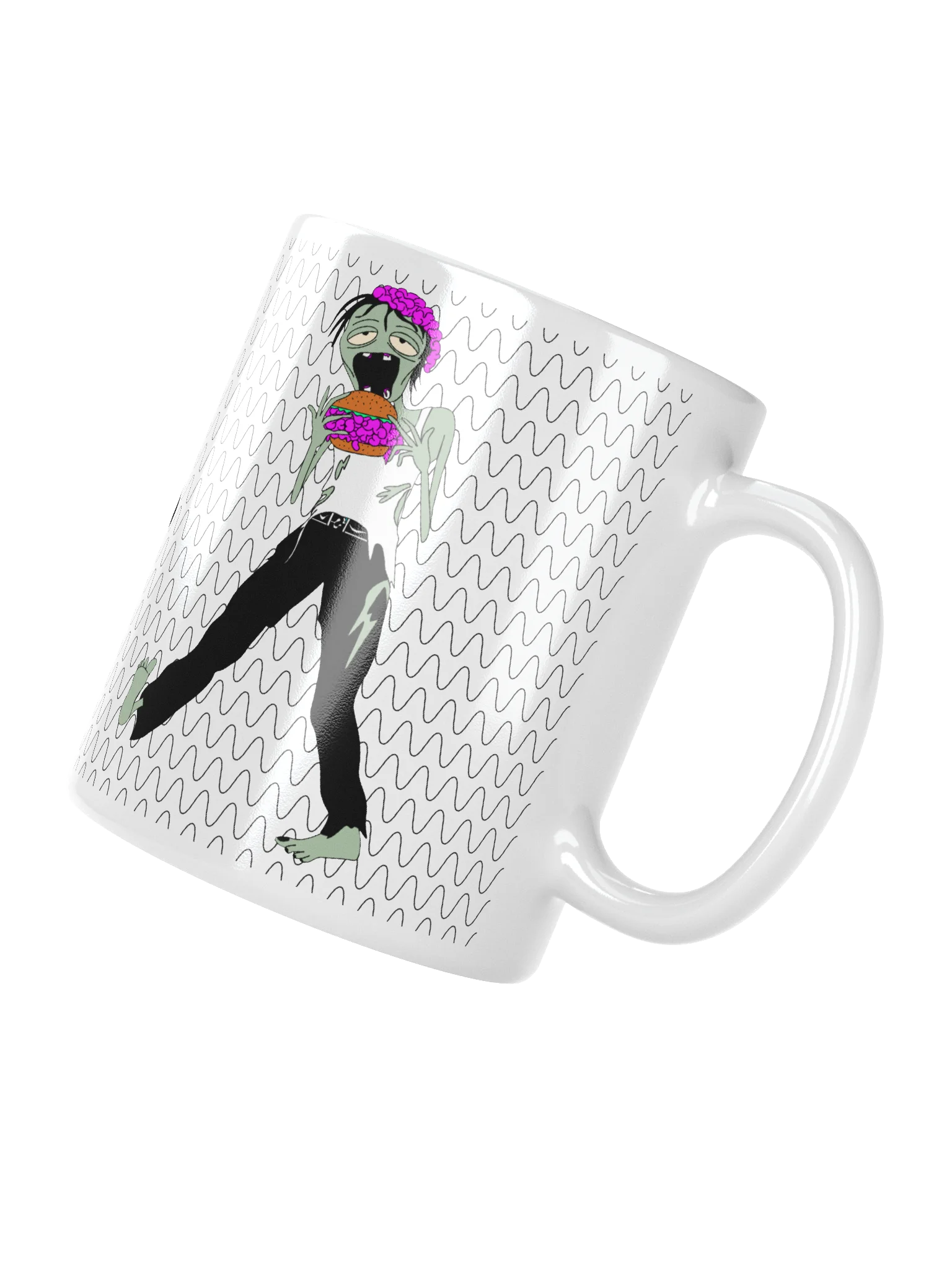 Mug: Zombie 'food for thought' product image (3)