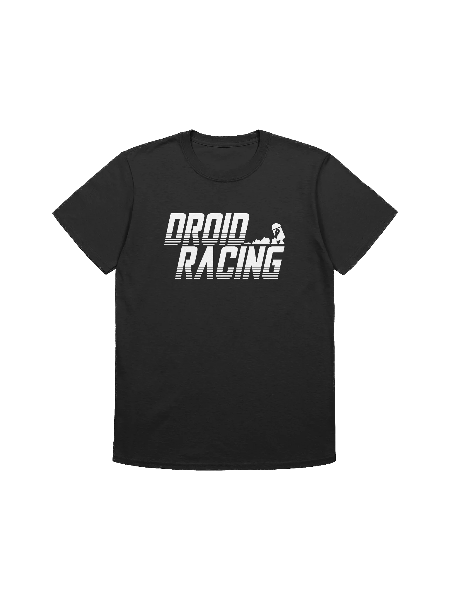 Droid Racing (white logo) Tee product image (1)